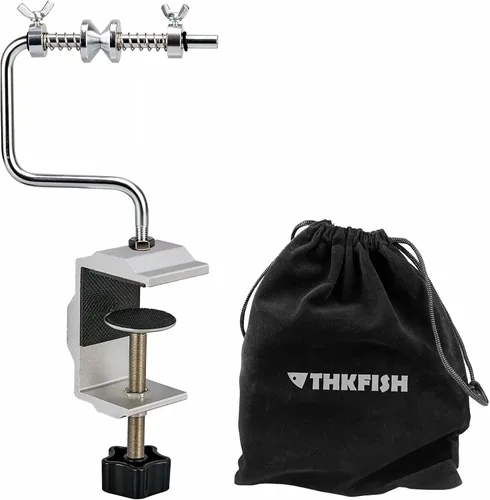 Vista 13 de THKFISH Carrete de línea de pesca Bobinador de línea de pesca Carrete de pesca Accesorios de pesca Ajustable Estable Portátil Carrete de línea