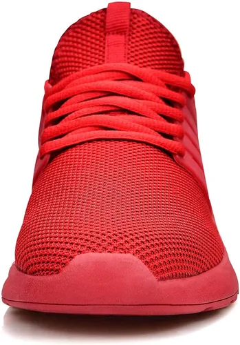 Vista 3 de Troadlop - Zapatos deportivo para mujer antideslizantes de meter con cordones de adorno para correr o caminar