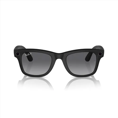 Vista 6 de Ray-Ban - Meta - Wayfarer Large Smart Glasses - Matte BlackGradient Graphite Polarized