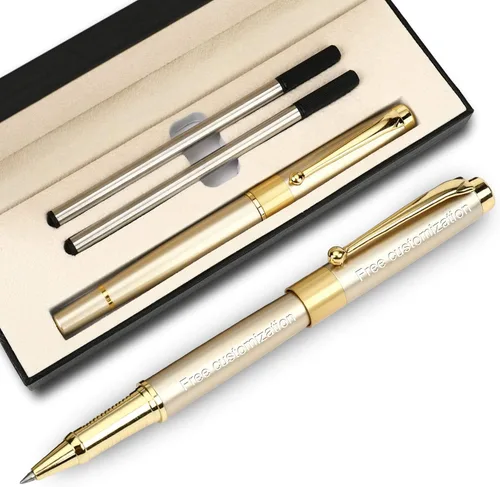 Vista 8 de YIVONKA Bolígrafo personalizado, bolígrafo personalizado, bolígrafo con grabado, bolígrafo, bolígrafo de oficina, bolígrafo de repuesto mediano