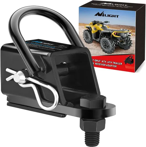 Vista 15 de Nilight - Soporte de enganche múltiple 3 en 1 ATV UTV Bola de 1-7/8 pulgadas se adapta a enganche receptor de 1-1/4 pulgadas nominal de 2000