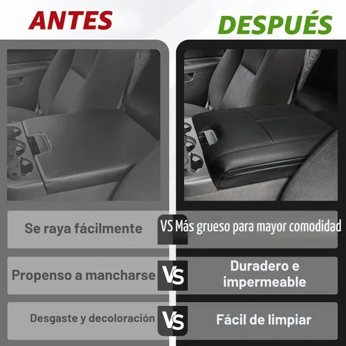 Vista 7 de Muslogy - Funda para reposabrazos para Chevy Silverado 2007-2013, extra