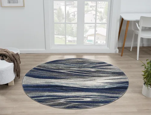 Vista 52 de Keen Home Design Alfombras de Área - 2x3 Que No Se Desprenden, Alfombras Abstractas para Cocina, Sala de Estar, Dormitorio, Comedor, Entrada Negro