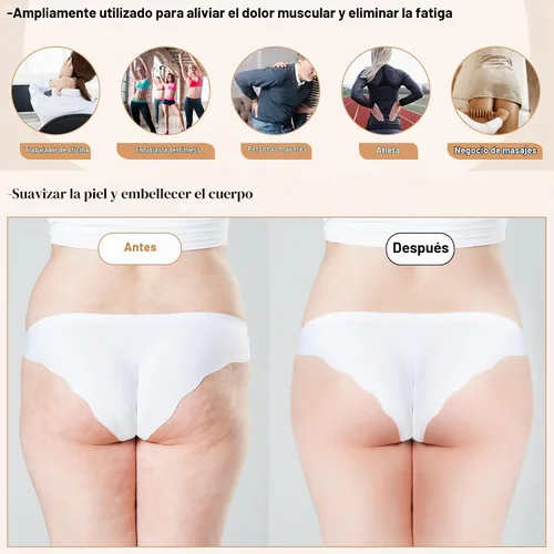 Vista 7 de 3 Piezas Herramientas de Masaje de Terapia de Madera Masajeador de Drenaje Linfático Masajeador de Madera Herramientas de Escultura Corporal