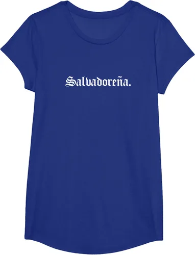 Vista 61 de Camiseta Salvadoreña Mujer, Negro