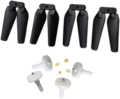 Vista 5 de Spare Part Propeller Protective Frame Big Gear Engine Gear Motor Base Part Accessory for E88 E88PRO RC Drone(4PCS Big Gear)