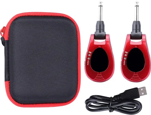 Vista 7 de co2CREA Estuche rígido compatible con Xvive U2 Guitar Wireless System Digital Guitar Transmisor inalámbrico y receptor