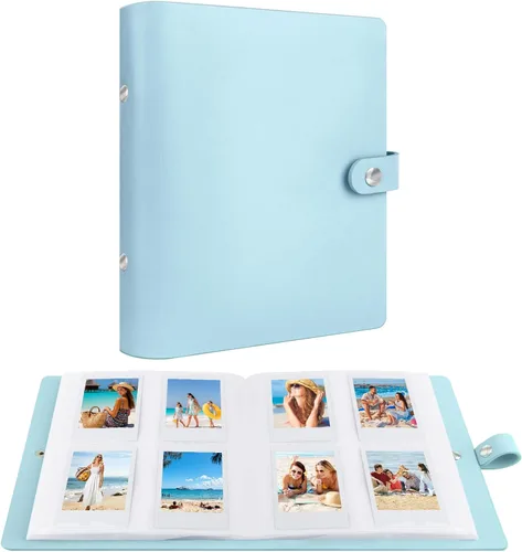 Vista 15 de Álbum de fotos instantáneas de 256 bolsillos para Fujifilm Instax Mini 12 11 9 8+ 8 99 40 EVO LiPlay película instantánea, compatible con cámaras