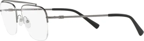 Vista 3 de AX ARMANI EXCHANGE Men's Ax1049 Rectangular Prescription Eyewear Frames