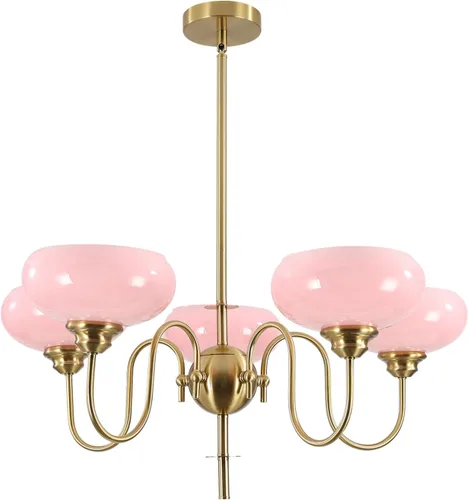 Vista 12 de BOKT Candelabro Francés de Oro y Blanco Moderno de 3 Luces para Comedor Sobre Mesa Candelabros Vintage para Vestíbulo Ajustables