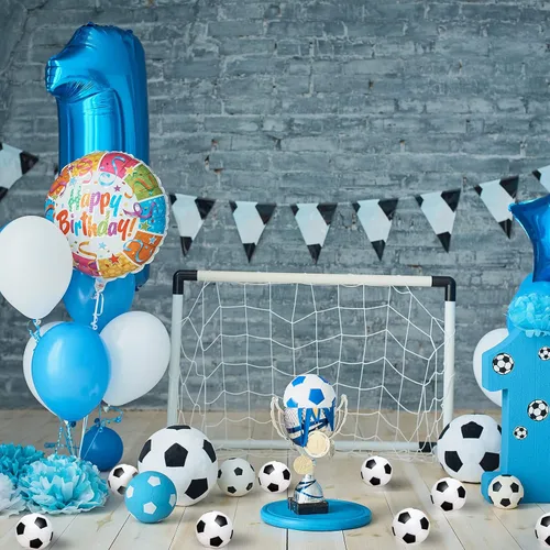 Vista 6 de Bolas antiestrés de fútbol mini 96 piezas de 5 cm de espuma deportiva a granel para niños y adultos, pequeños recuerdos de fiesta de fútbol, bolas