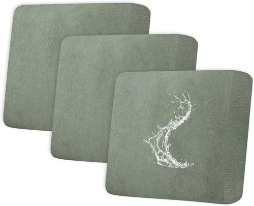 Vista 124 de Fundas de cojín impermeables para sofá, funda elástica lavable con diseño elástico antideslizante, protector de muebles para mascotas y niños