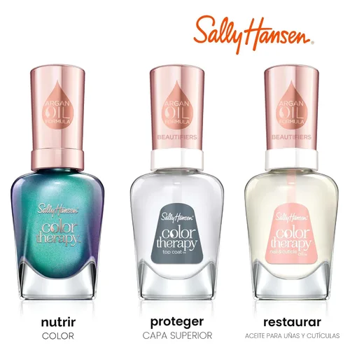 Vista 10 de Esmalte de uñas Sally Hansen Color Therapy Cuarzo rosa 220