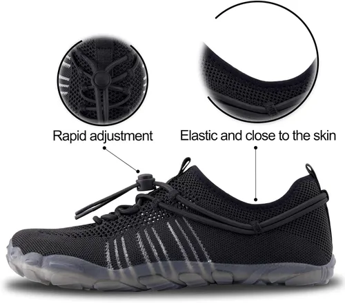 Vista 6 de SEEKWAY - Zapatos acuáticos para hombre y mujer, secado rápido, para playa, natación, río, piscina, lago, senderismo, kayak, surfing