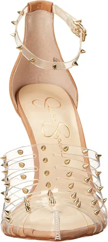 Vista 2 de Jessica Simpson Westah - Zapatos de tacón con correa en el tobillo para mujer