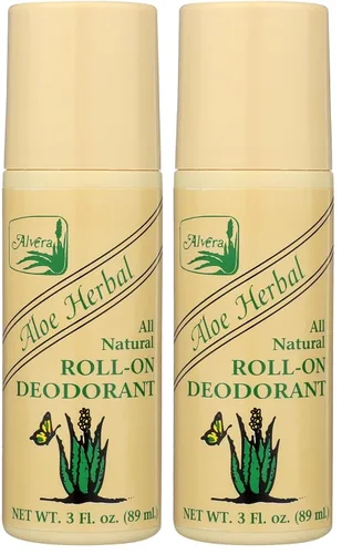 Vista 8 de Alvera All Natural - Desodorante roll-on aloe y almendras, 3 onzas, 3 onzas líquidas