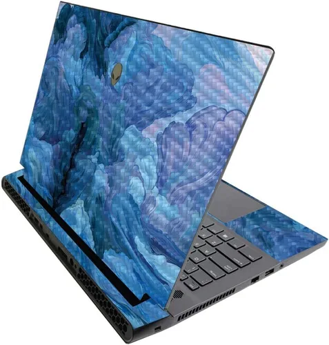 Vista 161 de MightySkins - Skin brillante con purpurina para Alienware M17 R3 (2020) y M17 R4 (2021) - Diversión de los años 90 Acabado duradero con purpurina