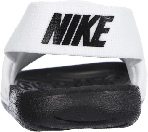 Vista 3 de Nike Kawa Slide - Zapatos para niñas, NegroNegroRosa Vivo