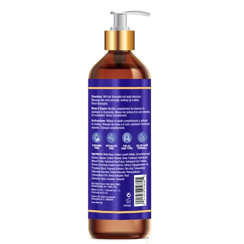 Vista 2 de Difeel Pro-Growth Biotin Shampoo 33.8 oz. - Champú para adelgazar el cabello y la pérdida de cabello con biotina para el crecimiento del cabello