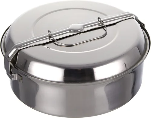Vista 4 de Ilsa 5041 – Fiambrera de acero inoxidable, plata 5.5 in plata metalizada