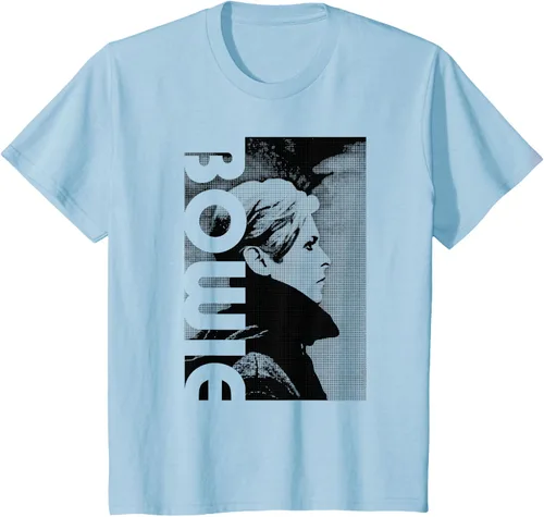 Vista 11 de David Bowie - Camiseta de perfil bajo, Gris Gris Oscuro