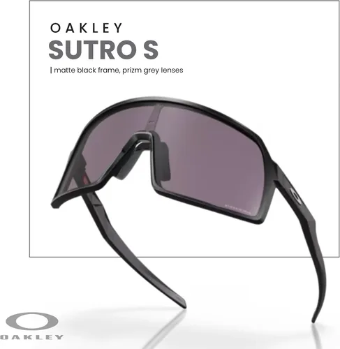 Vista 115 de Oakley Sutro OO9406 / OO9462 - Lentes de sol para hombre, kit de correa de accesorios, bolsa de microfibra