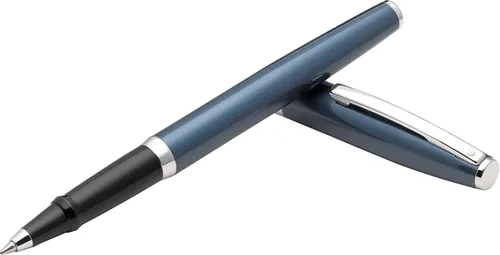 Vista 3 de Sheaffer Bolígrafo Sagaris (E1947851), color azul metálico, acabado cromado