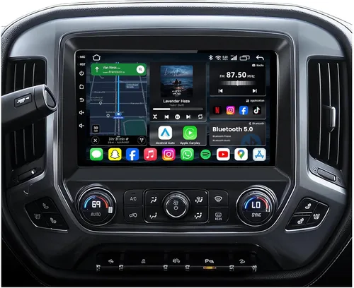 Vista 11 de 4G RAM+64 ROM Android 13 Radio de coche para Chevy Silverado GMC Sierra