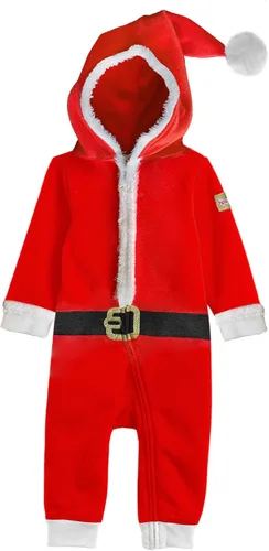Vista 4 de Tipsy Elves Trajes de Navidad para bebés y niños pequeños - Divertidos monos temáticos navideños