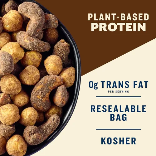 Vista 4 de PLANTERS Nut Duos, Espresso Avellanas y Cacao Anacardos, Asados, 5 Oz