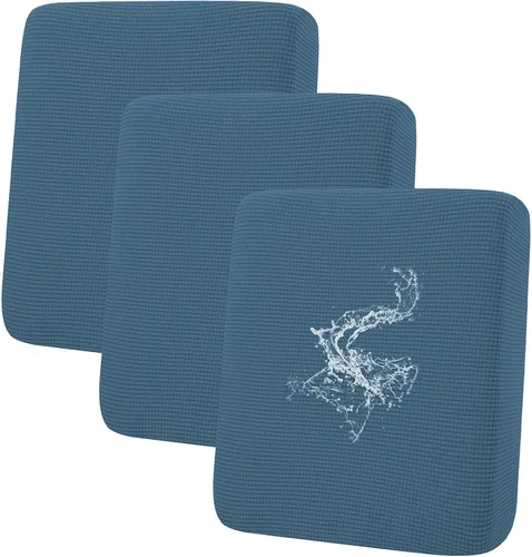 Vista 99 de Fundas impermeables para sofá seccional, fundas de cojín antideslizantes para sofá Ajuste seccional en forma de L, tela jacquard elástica, parte