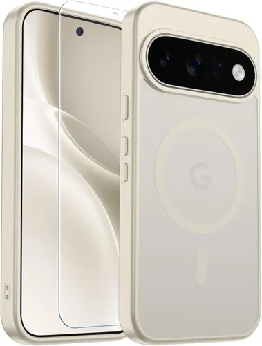 Vista 183 de SUPFINE Funda magnética para Google Pixel 10 Pro XL con protector de pantalla (imanes integrados) (protección contra caídas de grado militar)
