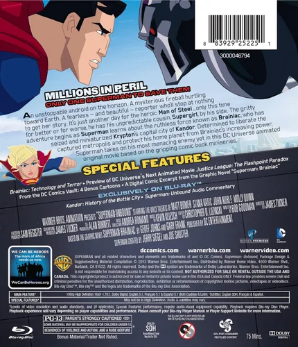 Vista 2 de Superman Unbound Blu-ray