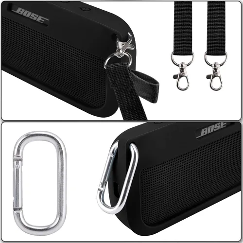 Vista 7 de Funda rígida y de silicona para altavoz Bose SoundLink Flex