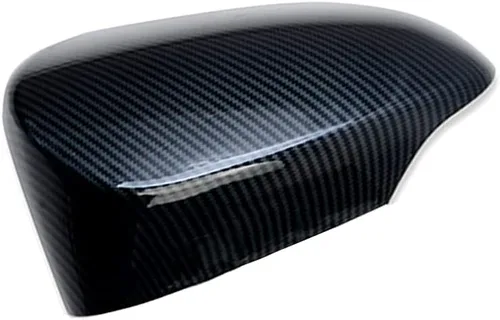 Vista 4 de MICROCK Cubierta de espejo retrovisor para puerta lateral para Toyota Corolla 2014-2018, para C-HR 2018-2022, para Camry 2013-2017, para Avalon