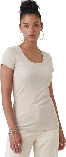 Vista 99 de Emmalise - Camiseta de manga corta para mujer, cuello redondo, estilo básico, pack de valor, tallas junior y grandes
