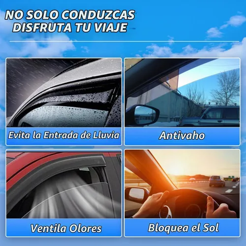 Vista 5 de Protector de lluvia apto para GMC Terrain 2010-2017, deflector de visera de ventana lateral de montaje exterior, protector de sombra de ventilación