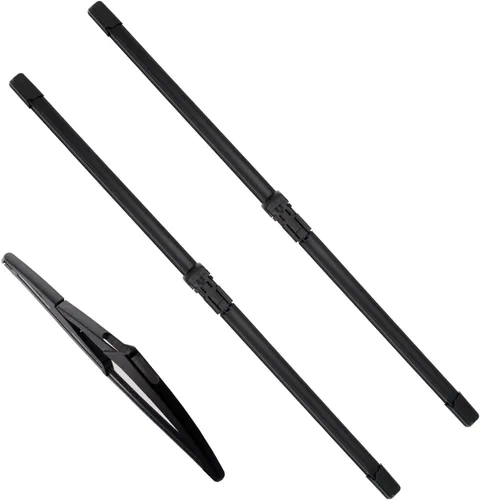Vista 23 de JustCar - 3 limpiaparabrisas para Jeep Wangler 2007-2017 y Jeep Wrangler JK 2008-2018, repuesto de equipo original - 15, 15 y 12E pulgadas - juego