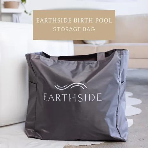 Vista 3 de Earthside Birth Pools Bolsa de transporte y almacenamiento para kit de parto en el hogar, suministros Doula y bolsa Doula Essentials, espacio