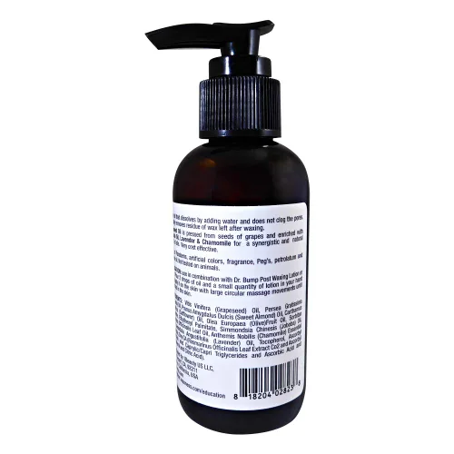 Vista 9 de Waxness Dr. Bump Natural Pre-Post Waxing Kit con loción y aceite concentrado hidrófilo que no obstruye