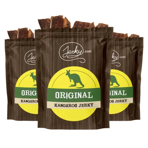 Vista 37 de Jerky 's Exotic Teriyaki Venison Jerky - Bocadillos de carne de caza salvaje, aperitivos exóticos, ricos en proteínas, totalmente naturales, sin