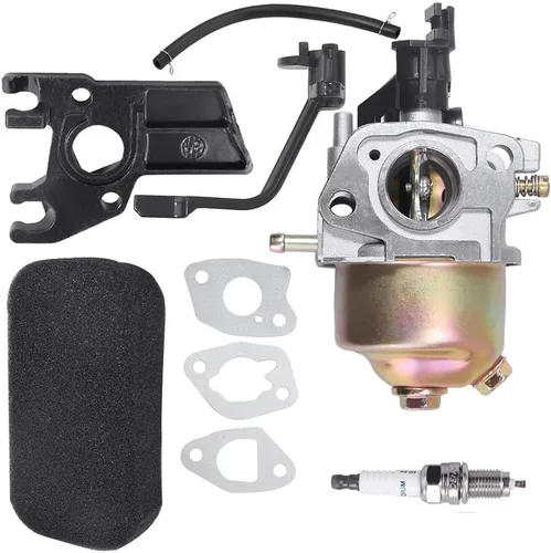 Vista 2 de Saihisday Carburador compatible con Honda EB2200X EB2500X EM1600X EM1800X EM1800XK1 EM2200X EM2500X Generador W Kit de afinación Filtro de aire