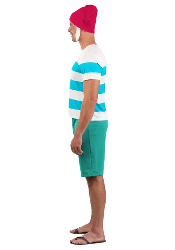 Vista 4 de Disfraz de Hombre Mr. Smee de Disney Multicolor