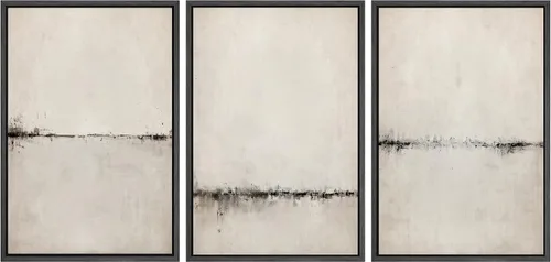 Vista 58 de SIGNWIN Lienzo enmarcado para pared, juego de arte dramático de cielo tormentoso, ilustraciones de paisaje nuboso Moody, arte moderno decorativo