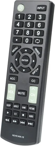 Vista 4 de NS-RC4NA-18 - Control remoto de repuesto para Insignia TV NS-22D420NA18 NS-32D220NA18 NS-32D311NA17 NS-40D420MX18 NS-40D420NA18 NS-49D420MX18