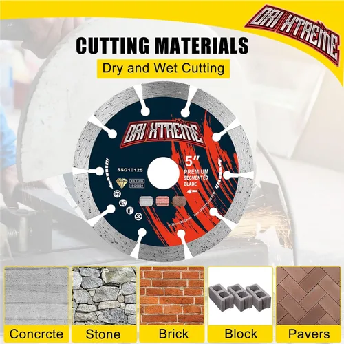 Vista 4 de 5 Inch Diamond Saw Blade 2Pcs,General Purpose Segmented Blade