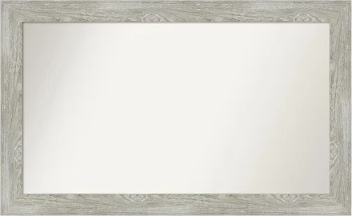 Vista 93 de Amanti Art Espejo personalizado, espejo de baño Alexandria Greywash, espejo de pared o espejo de tocador de baño sobre el fregadero