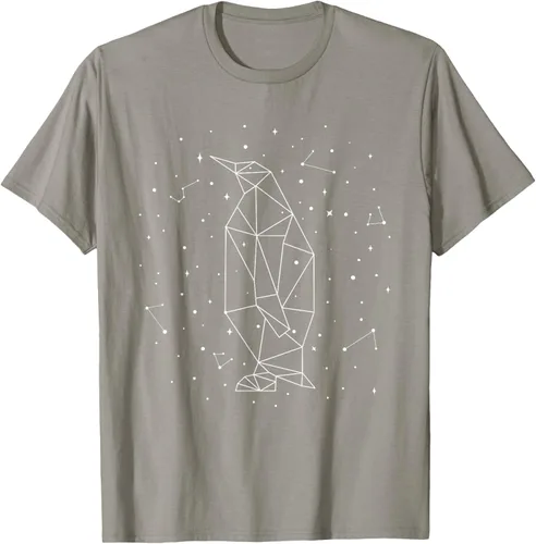 Vista 34 de Sternbild Penguin Constellation Emperor Sea Bird Penguin Camiseta Negro