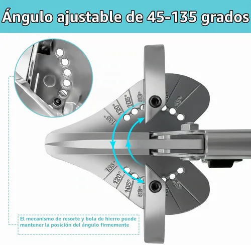 Vista 3 de O’Shine Tijeras de inglete para corte angular, molduras, manualidades, cortador de molduras para zapatos, herramienta manual de corte de ángulo