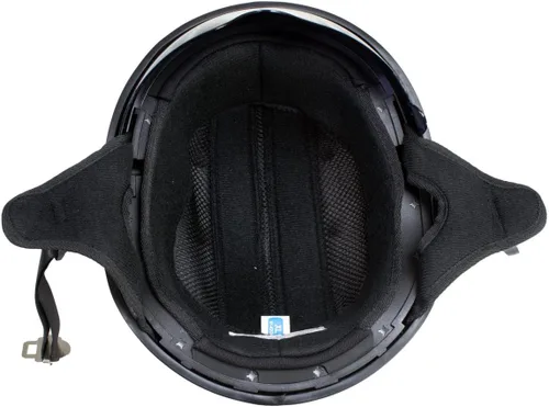 Vista 3 de Hot Leathers T72 'Blue Flag' Advanced DOT - Casco de motocicleta para hombres y mujeres con visera desplegable
